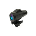 SIG Sauer JULIET3 3x magnifier front three-quarter view showing the objective lens