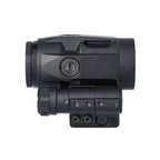 SIG Sauer JULIET3 Micro 3x magnifier side view from the right showing the controls