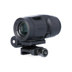 SIG Sauer JULIET3 Micro 3x magnifier front view showing the objective lens