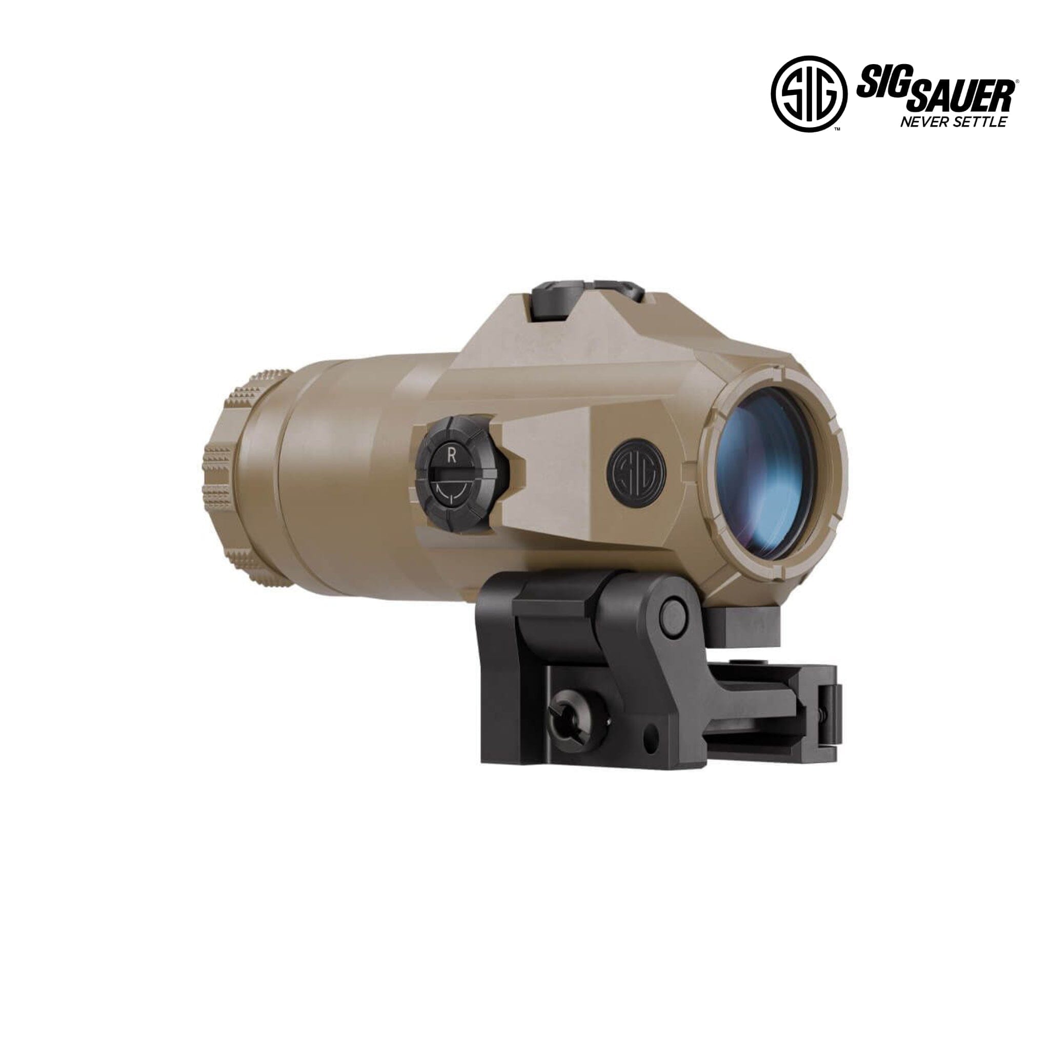 SIG Sauer JULIET4 4x Magnifier PowerCam Quick Release Mount Red Dot Sight Magnifier SIG Sauer 