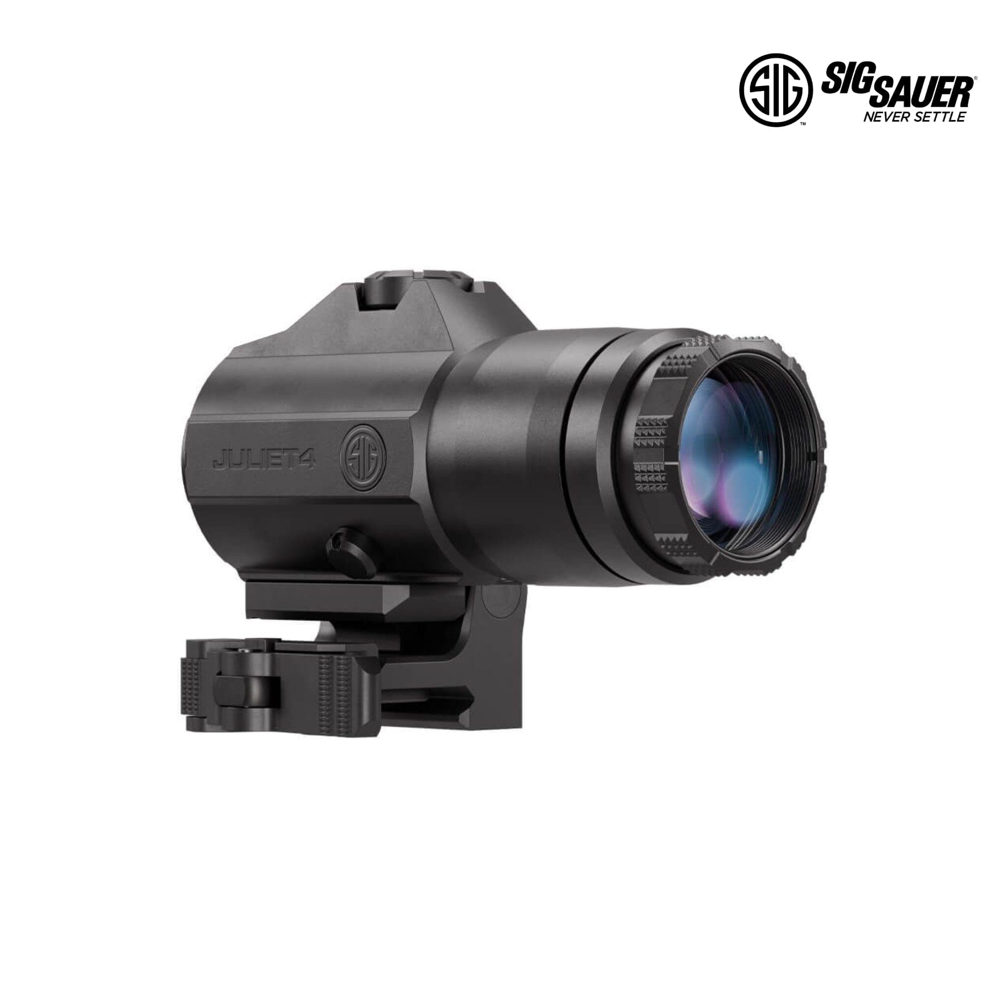 SIG Sauer JULIET4 4x Magnifier PowerCam Quick Release Mount Red Dot Sight Magnifier SIG Sauer 