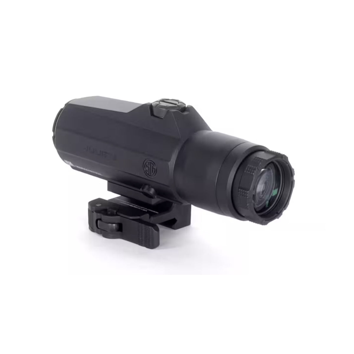 SIG Sauer JULIET6 6x magnifier rear three-quarter view showing the eyepiece