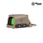 SIG Sauer ROMEO-M17 Enclosed Red Dot Sight 1x24mm 2 MOA / 32 MOA Red Circle Dot, Coyote Tan – SORM1700 Red Dot Sight SIG Sauer 
