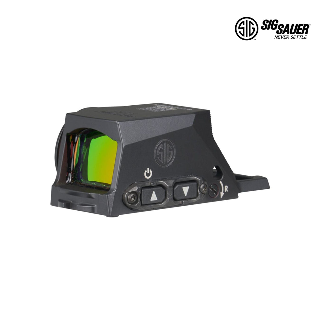 SIG Sauer ROMEO-M17 Enclosed Red Dot Sight 1x24mm 2 MOA / 32 MOA Red Circle Dot Reticle, Black – SORM1710 Red Dot Sight SIG Sauer 
