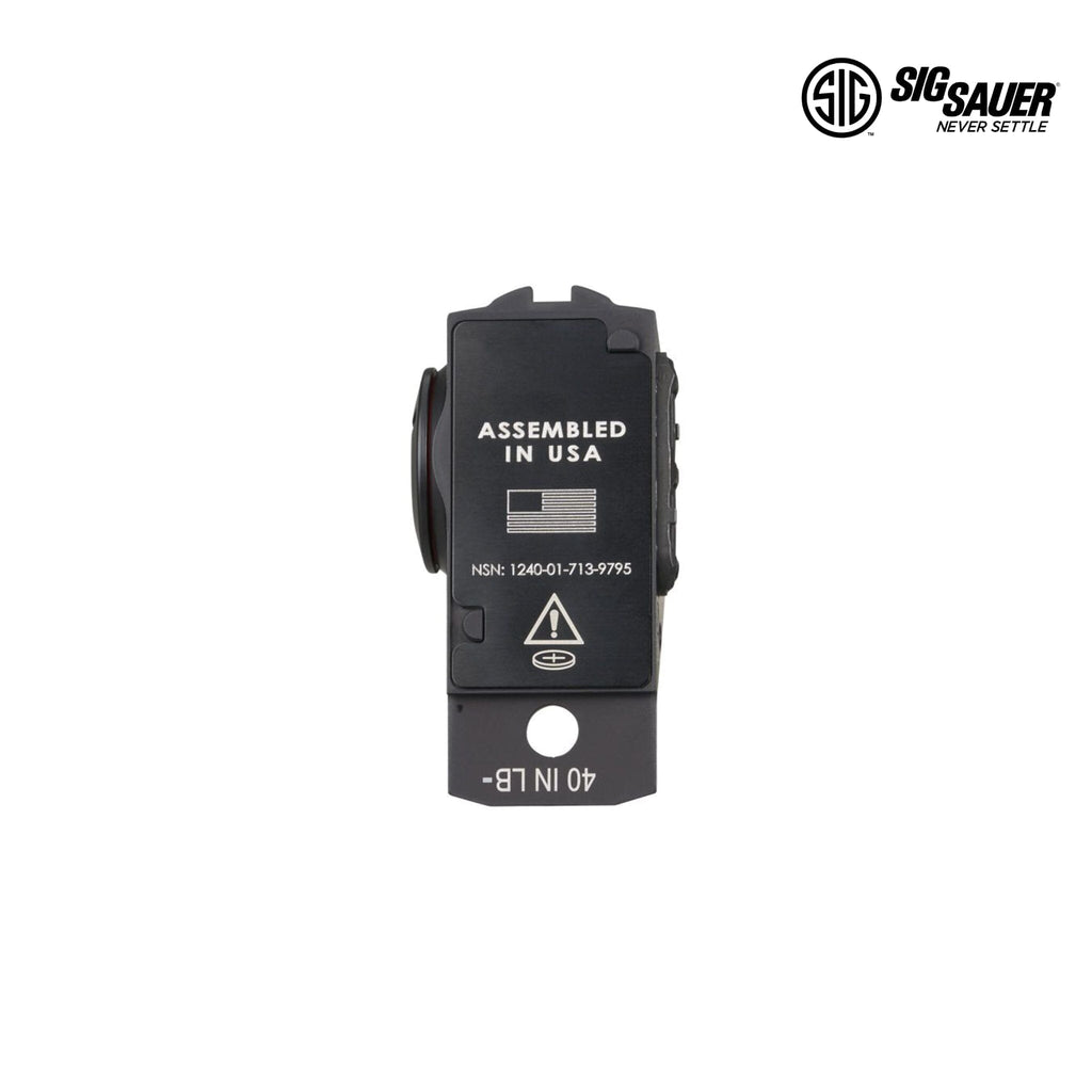 SIG Sauer ROMEO-M17 Enclosed Red Dot Sight 1x24mm 2 MOA / 32 MOA Red Circle Dot Reticle, Black – SORM1710 Red Dot Sight SIG Sauer 