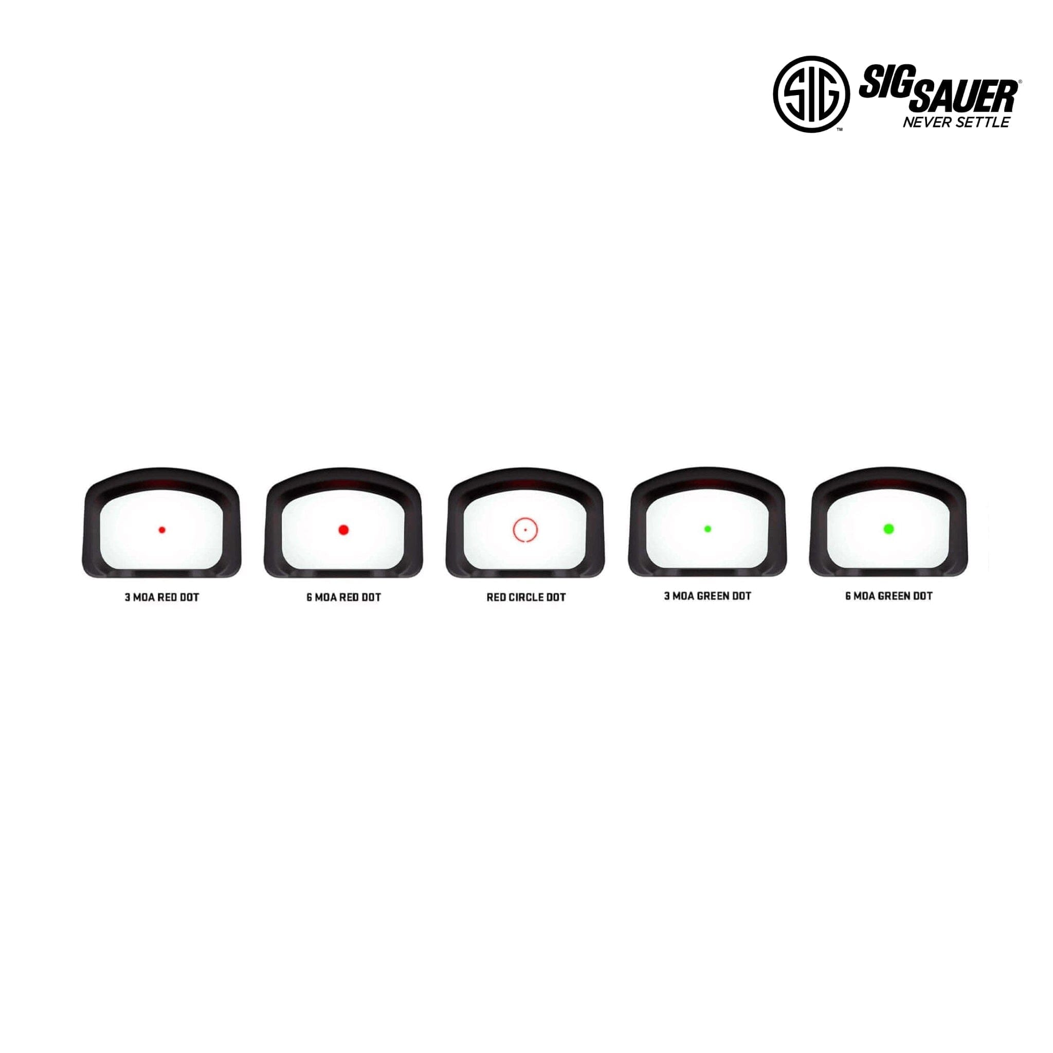 SIG SAUER ROMEO-RS PRO Green Dot Sight 3 MOA – SOR02080 Green Dot Sight SIG Sauer 