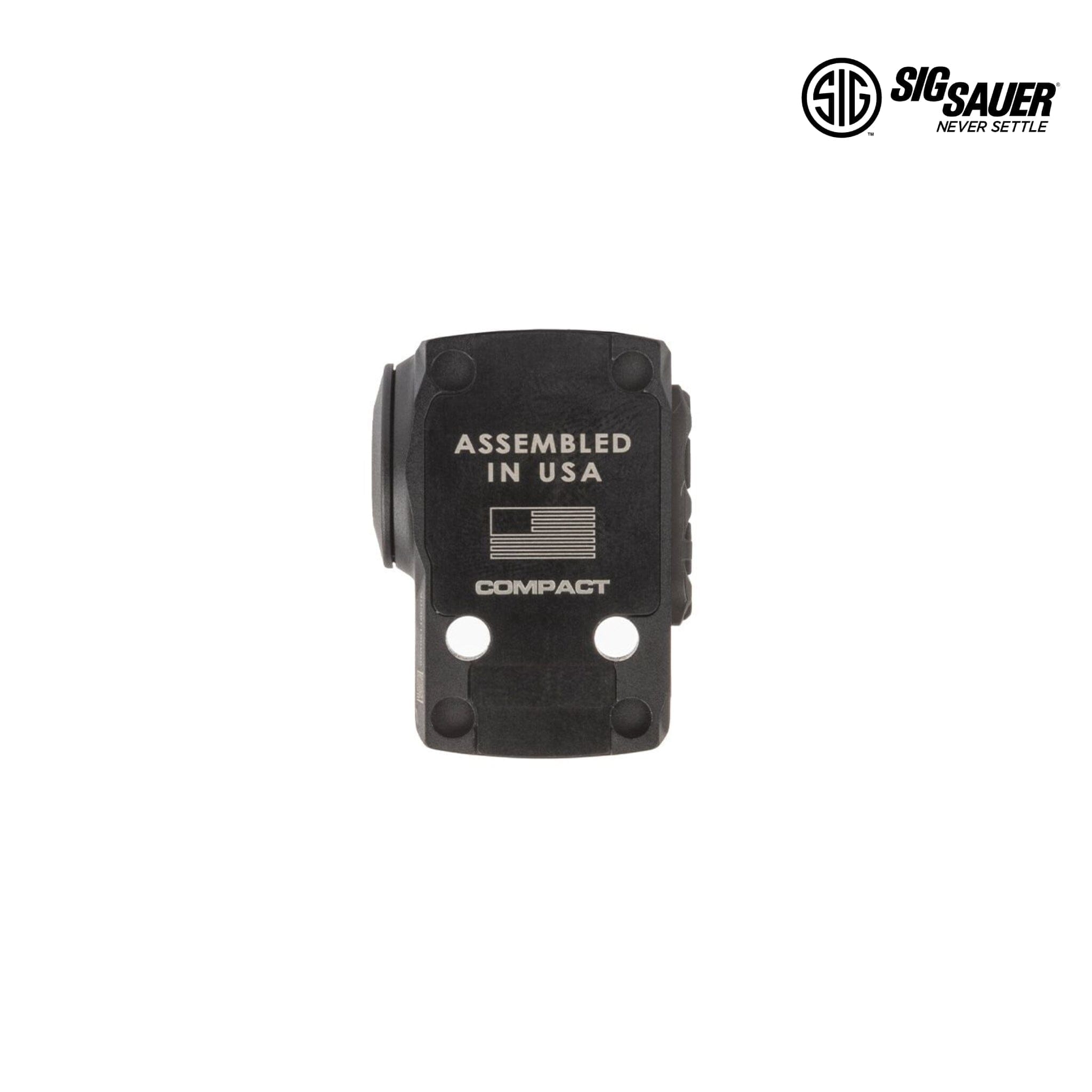 SIG Sauer ROMEO-X Compact Open Reflex Red Dot Sight 1x24mm 2 MOA / 32 MOA Red Circle Dot Reticle, Black – SORX1200 Red Dot Sight SIG Sauer 