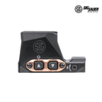 SIG Sauer ROMEO-X Compact ROSE Open Reflex Red Dot Sight 1x24mm 2 MOA / 32 MOA Red Circle Dot Reticle, Black/Rose Gold – SORX1208 Red Dot Sight SIG Sauer 