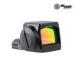 SIG Sauer ROMEO-X Compact ROSE Open Reflex Red Dot Sight 1x24mm 2 MOA / 32 MOA Red Circle Dot Reticle, Black/Rose Gold – SORX1208 Red Dot Sight SIG Sauer 