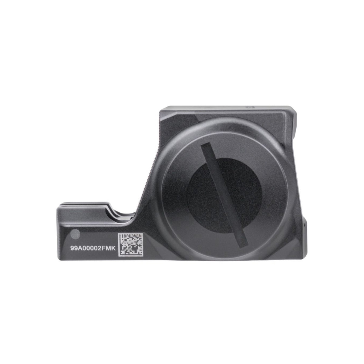 SIG Sauer ROMEO-X Compact Rose red dot sight side view showing the battery compartment cap