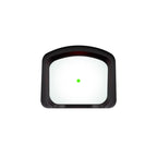 SIG Sauer ROMEO-X Pro 3 MOA green dot sight view through the window showing the green dot