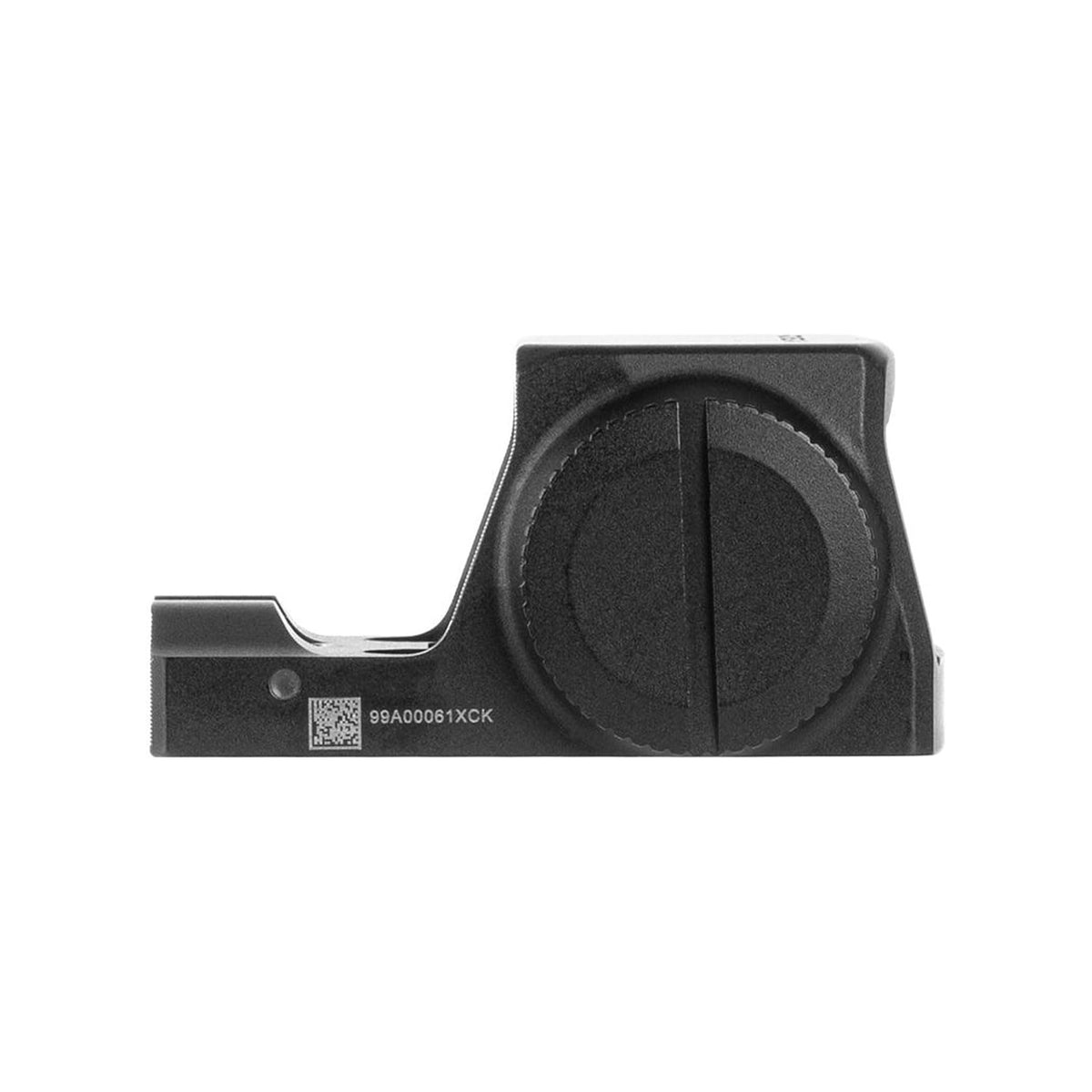 SIG Sauer ROMEO-X Pro 3 MOA green dot sight side view showing the battery compartment cap
