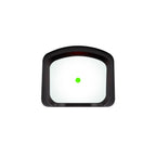 SIG Sauer ROMEO-X Pro 6 MOA green dot sight view through the window showing the green dot