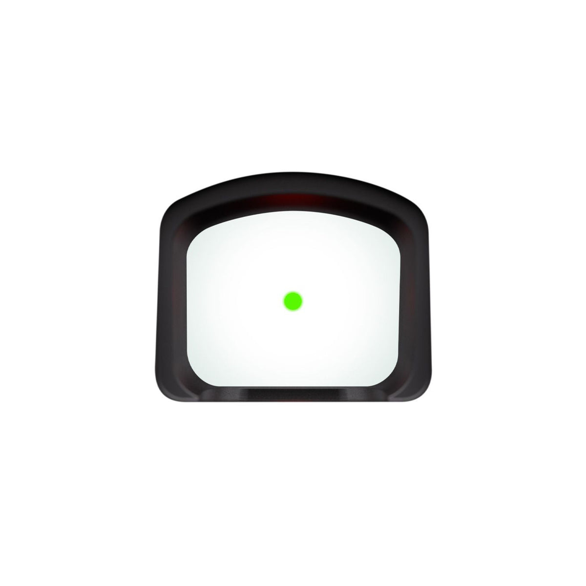 SIG Sauer ROMEO-X Pro 6 MOA green dot sight view through the window showing the green dot