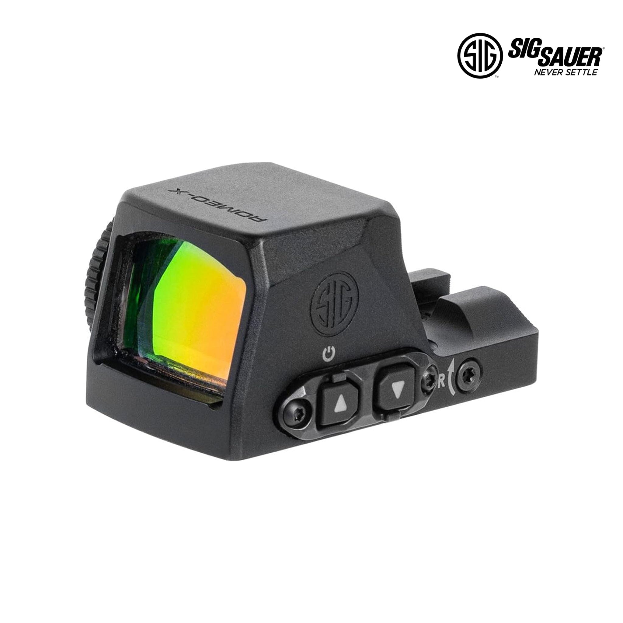 SIG Sauer ROMEO-X Pro Open Reflex Green Dot Sight 1x24mm 6 MOA Green Dot Reticle, Black – SORX1090 Green Dot Sight SIG Sauer 