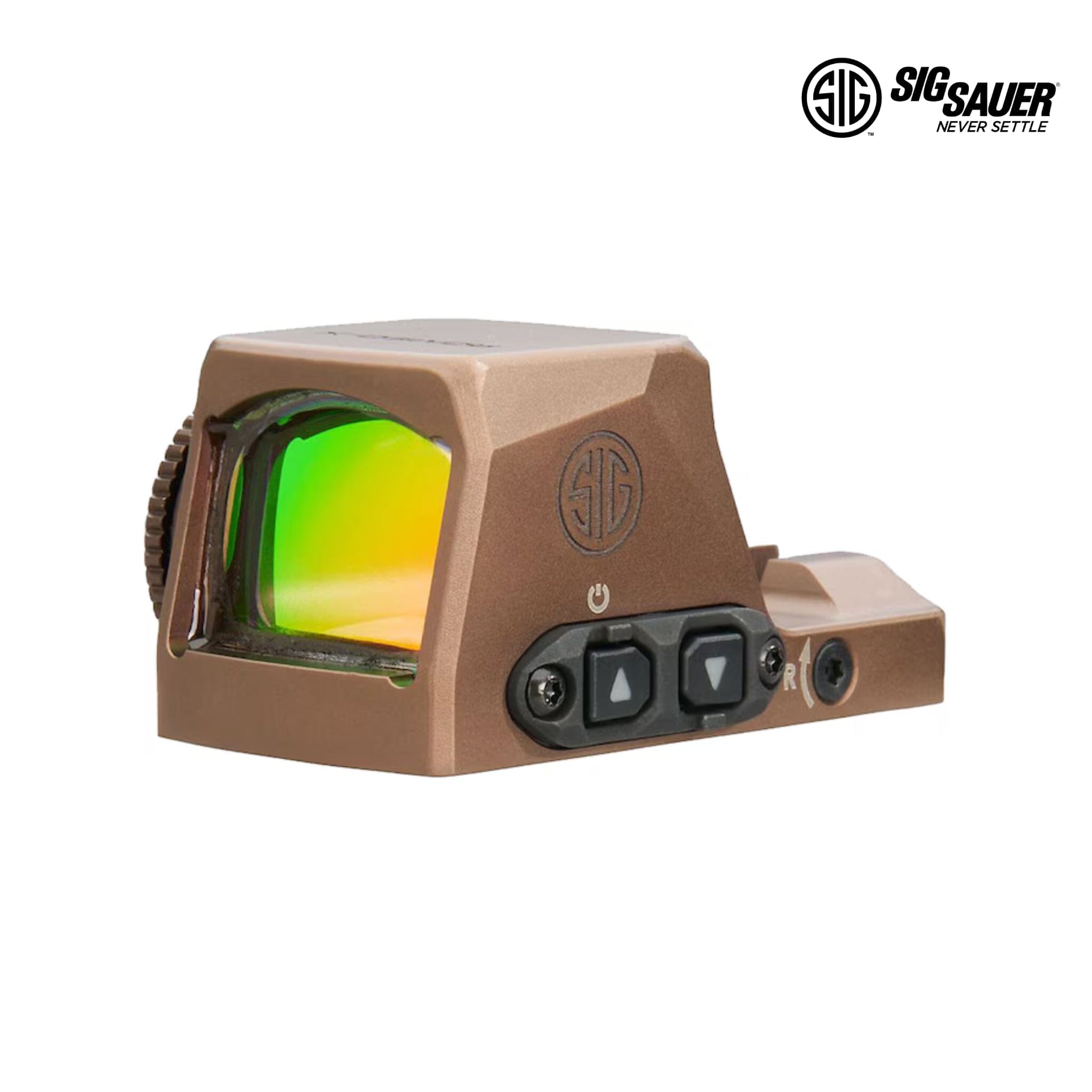 SIG Sauer ROMEO-X Pro Open Reflex Red Dot Sight 1x24mm 2 MOA / 32 MOA Red Circle Dot Reticle, FDE – SORX1002 Red Dot Sight SIG Sauer 
