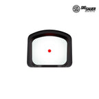 SIG Sauer ROMEO-X Pro Open Reflex Red Dot Sight 1x24mm 6 MOA Red Dot Reticle, Black – SORX1060 Red Dot Sight SIG Sauer 