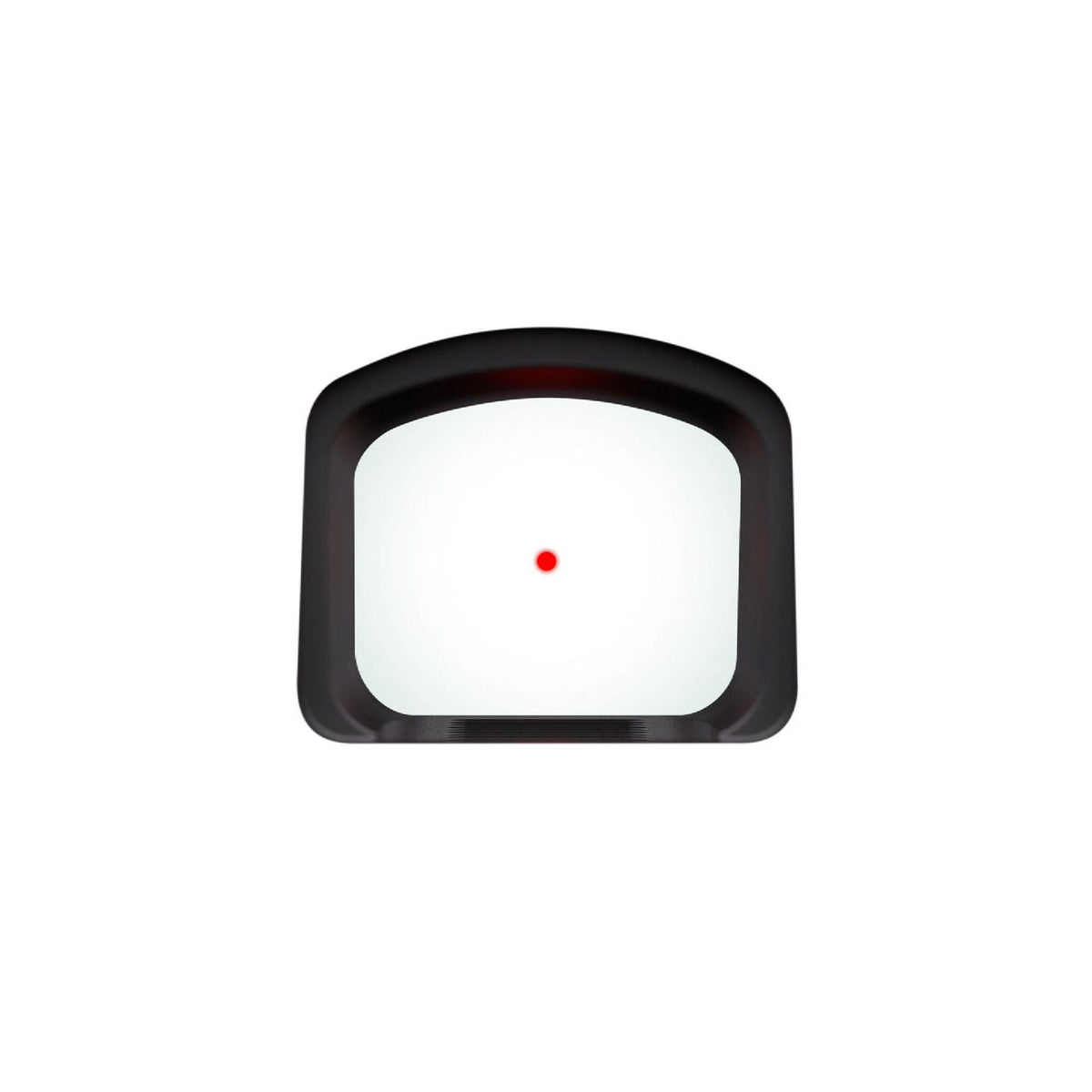 SIG Sauer ROMEO-X Pro 3 MOA red dot sight view through the window showing the red dot