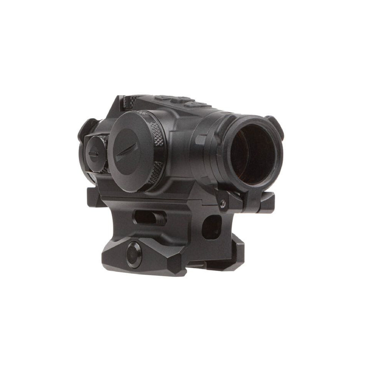 SIG Sauer ROMEO4T-PRO red dot sight front three-quarter view on the mount