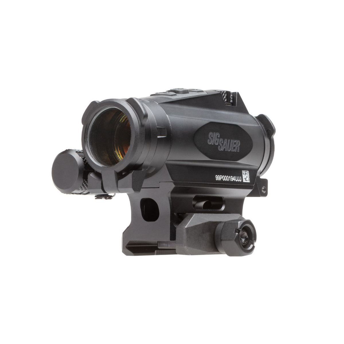 SIG Sauer ROMEO4XT-PRO red dot sight front three-quarter view from the left
