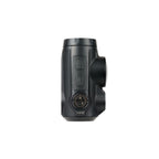 SIG Sauer ROMEO5 Gen II Elite red dot sight top view showing the brightness buttons