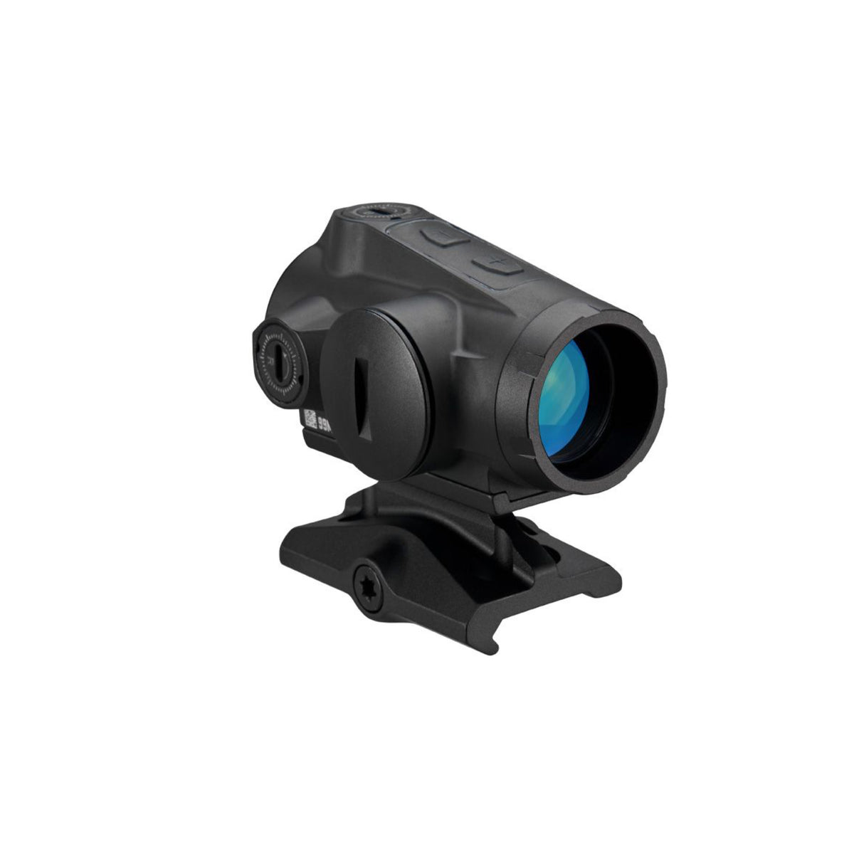 SIG Sauer ROMEO5 Gen II green dot sight front three-quarter view showing the lens