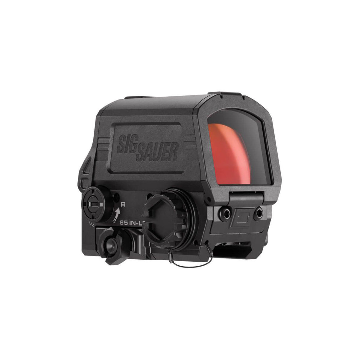 SIG Sauer ROMEO8T-AMR red dot sight rear view showing the window