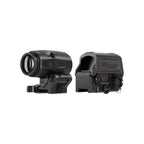 SIG Sauer ROMEO8T-AMR red dot sight and magnifier rear three-quarter view