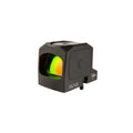 Trijicon RCR 3.25 MOA red dot sight front view showing the lens