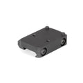 Trijicon RM33 RMR low Picatinny rail mount front three-quarter view