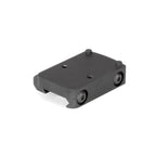 Trijicon RM33 RMR low Picatinny rail mount front three-quarter view