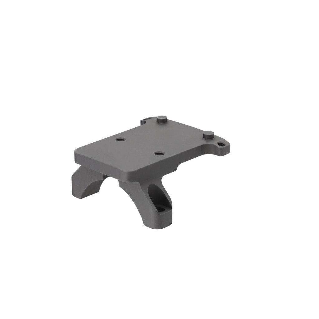 Trijicon RM35 RMR mount for ACOG with bosses angled view from below