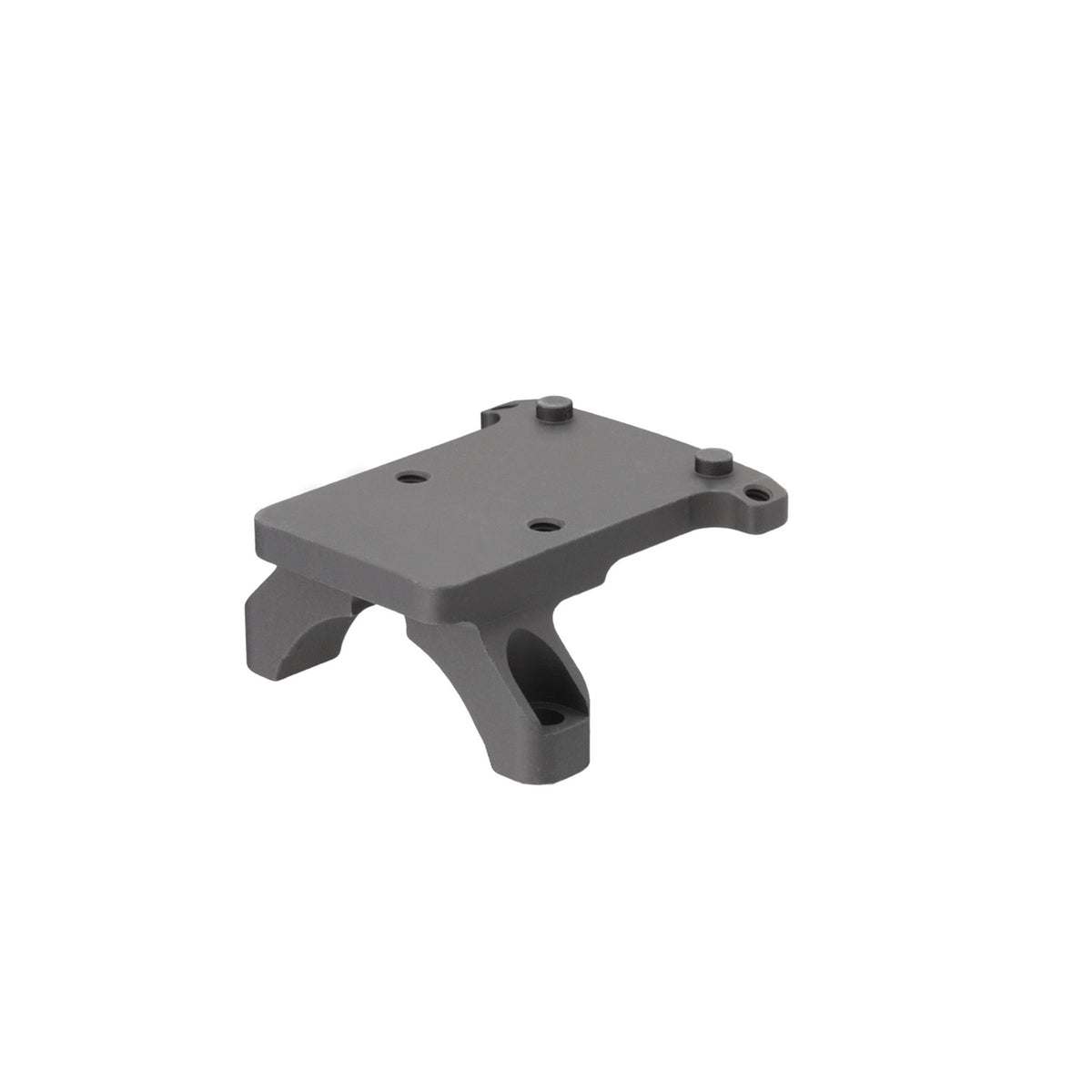 Trijicon RM35 RMR mount for ACOG with bosses angled view from below