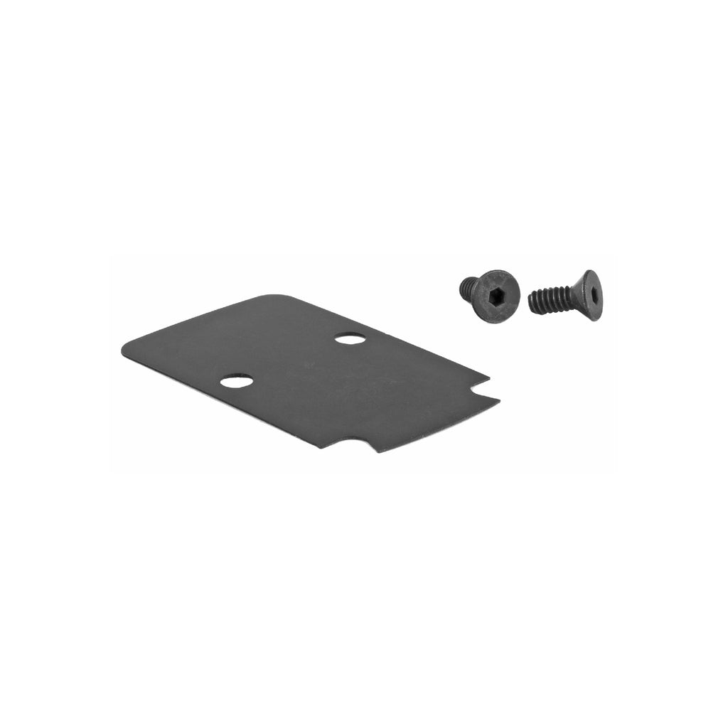 Trijicon AC32064 RMR footprint mounting plate and screws angled view