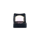 Trijicon RMR Type 2 3.25 MOA green dot sight front view showing the lens