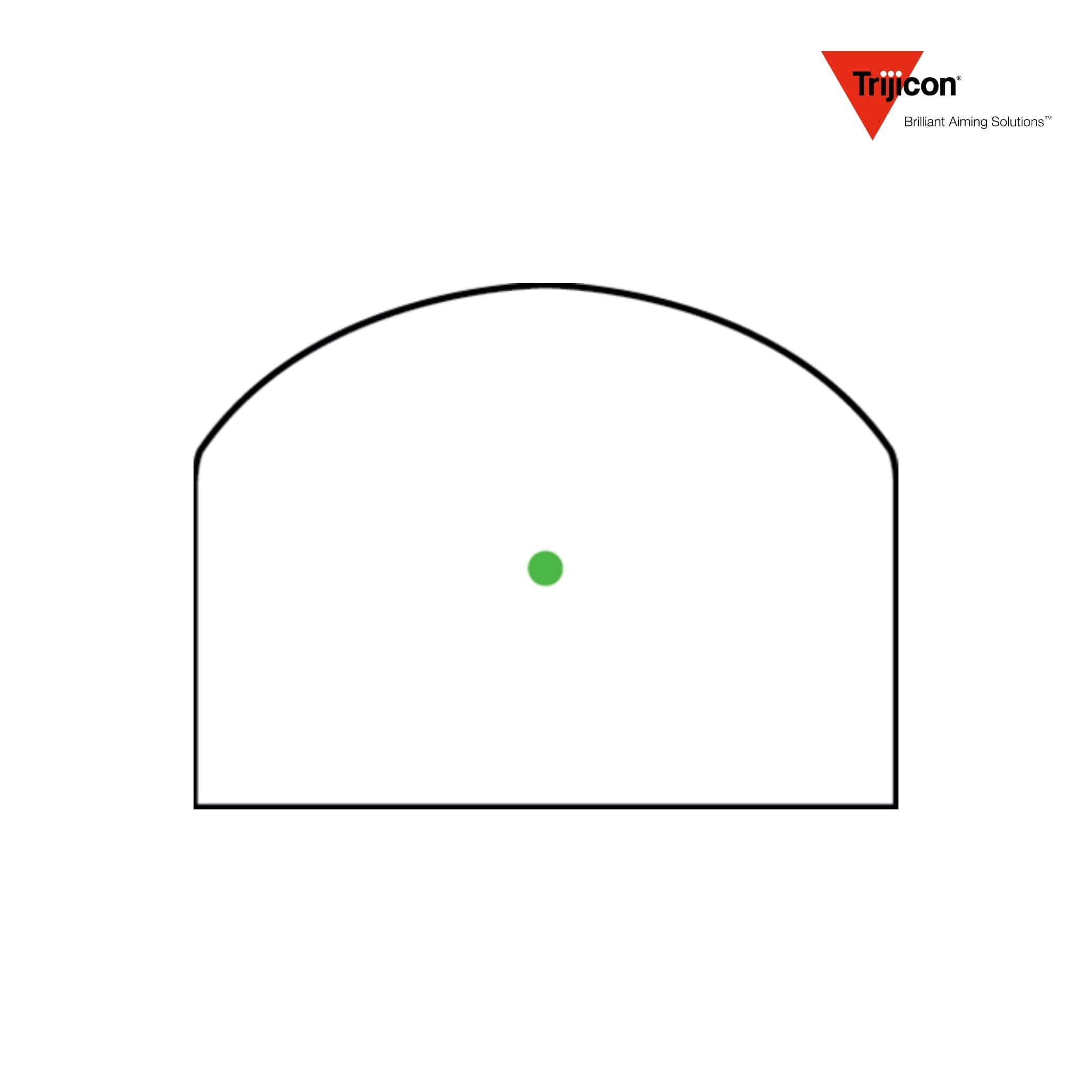 Trijicon RMR Type 2 Green Dot Sight 3.25 MOA Adjustable Dot Reticle – RM06-C-700800 Green Dot Sight Trijicon 