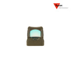 Trijicon RMR Type 2 red dot sight 1.0 MOA adjustable dot reticle in olive drab green, close-up product view