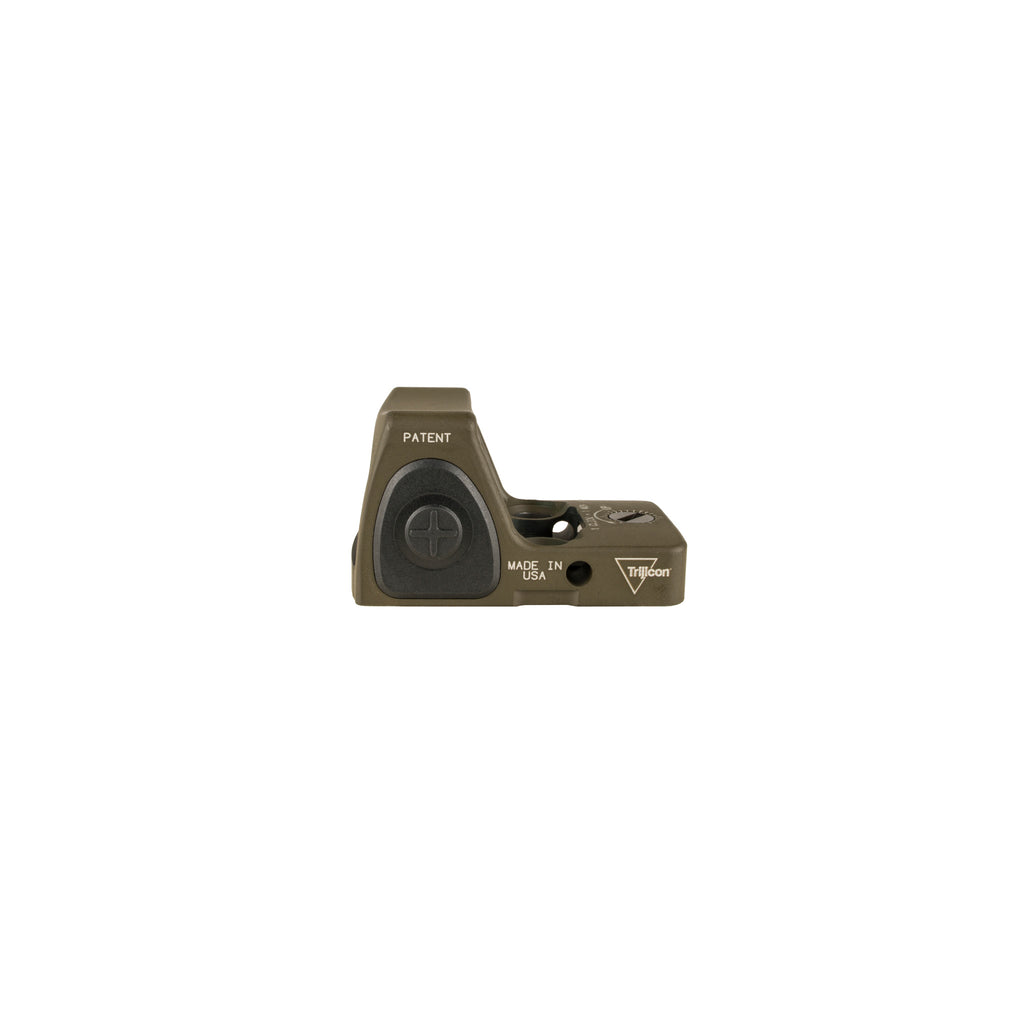 Trijicon RMR Type 2 1.0 MOA red dot sight olive drab green side view