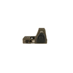 Trijicon RMR Type 2 1.0 MOA red dot sight olive drab green side view from the right