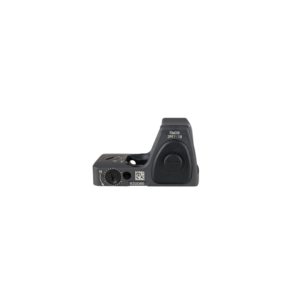 Trijicon RMR Type 2 1.0 MOA red dot sight sniper gray side view from the right