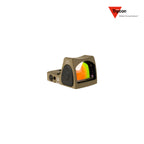 Trijicon RMR Type 2 red dot sight 1.0 MOA adjustable dot reticle in flat dark earth