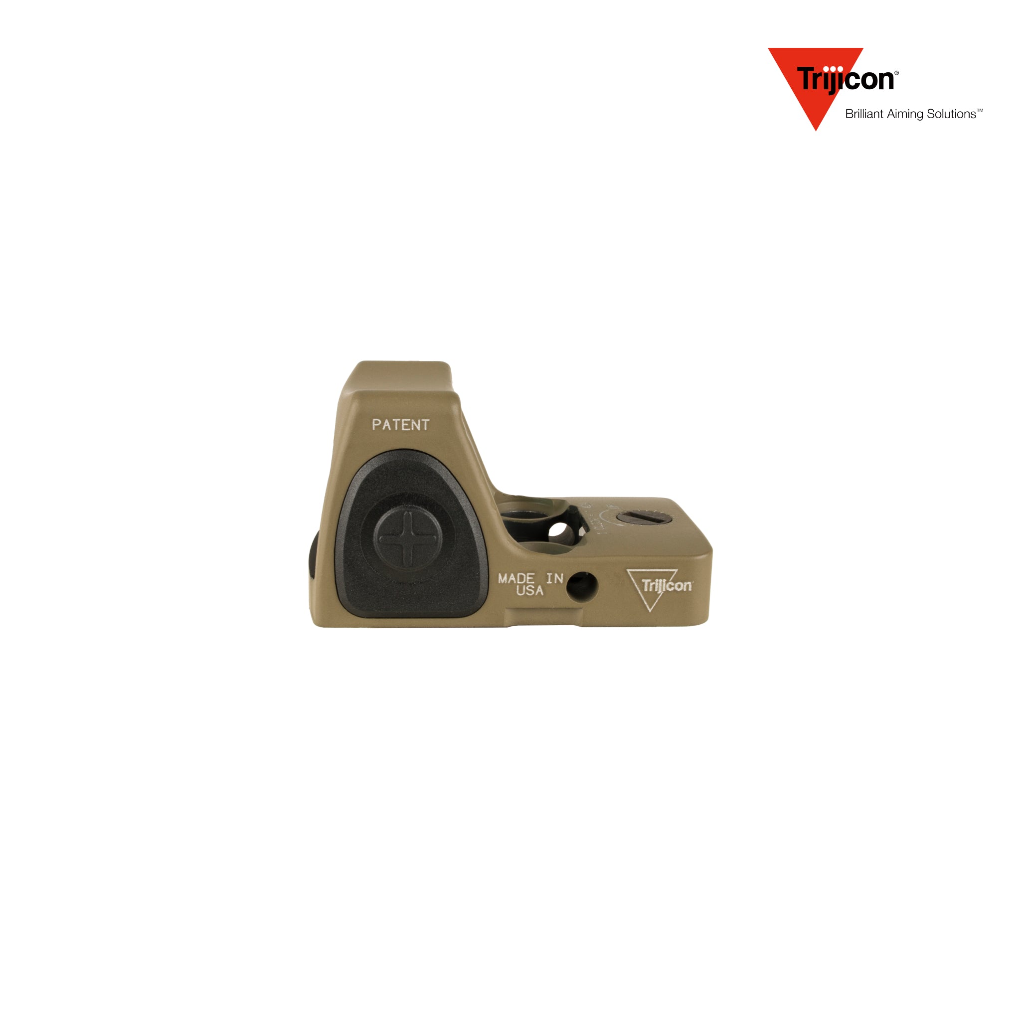 Trijicon RMR Type 2 red dot sight 1.0 MOA adjustable dot reticle in flat dark earth, alternative product view
