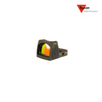 Trijicon RMR Type 2 red dot sight 3.25 MOA adjustable dot reticle in olive drab green, model RM06-C-700695