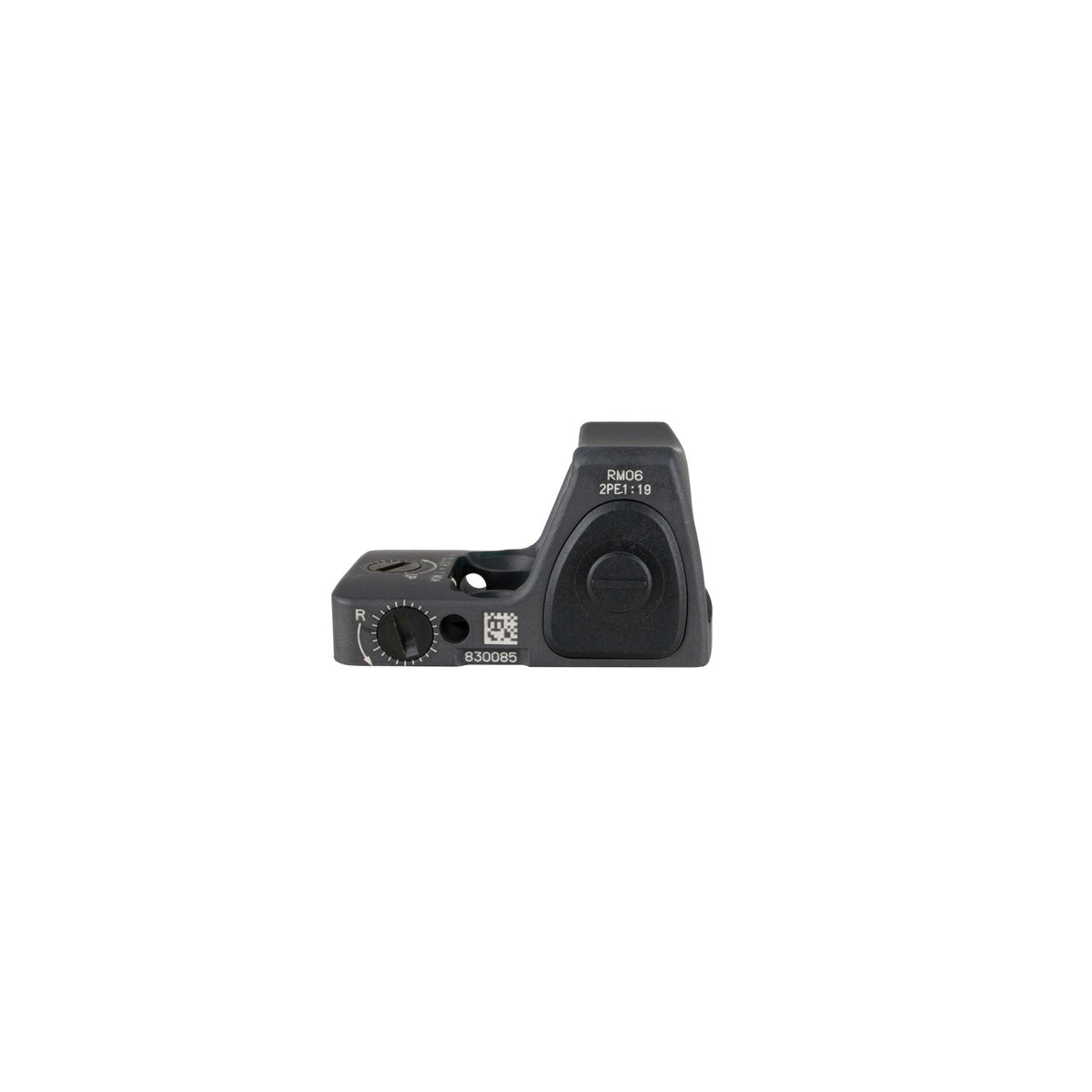 Trijicon RMR Type 2 3.25 MOA red dot sight sniper gray side view