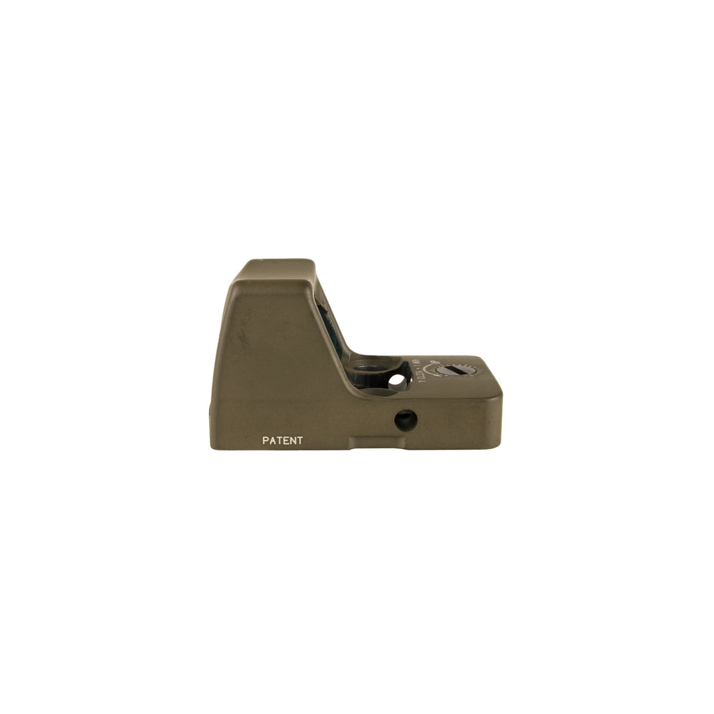 Trijicon RMR Type 2 3.25 MOA red dot sight olive drab green side view