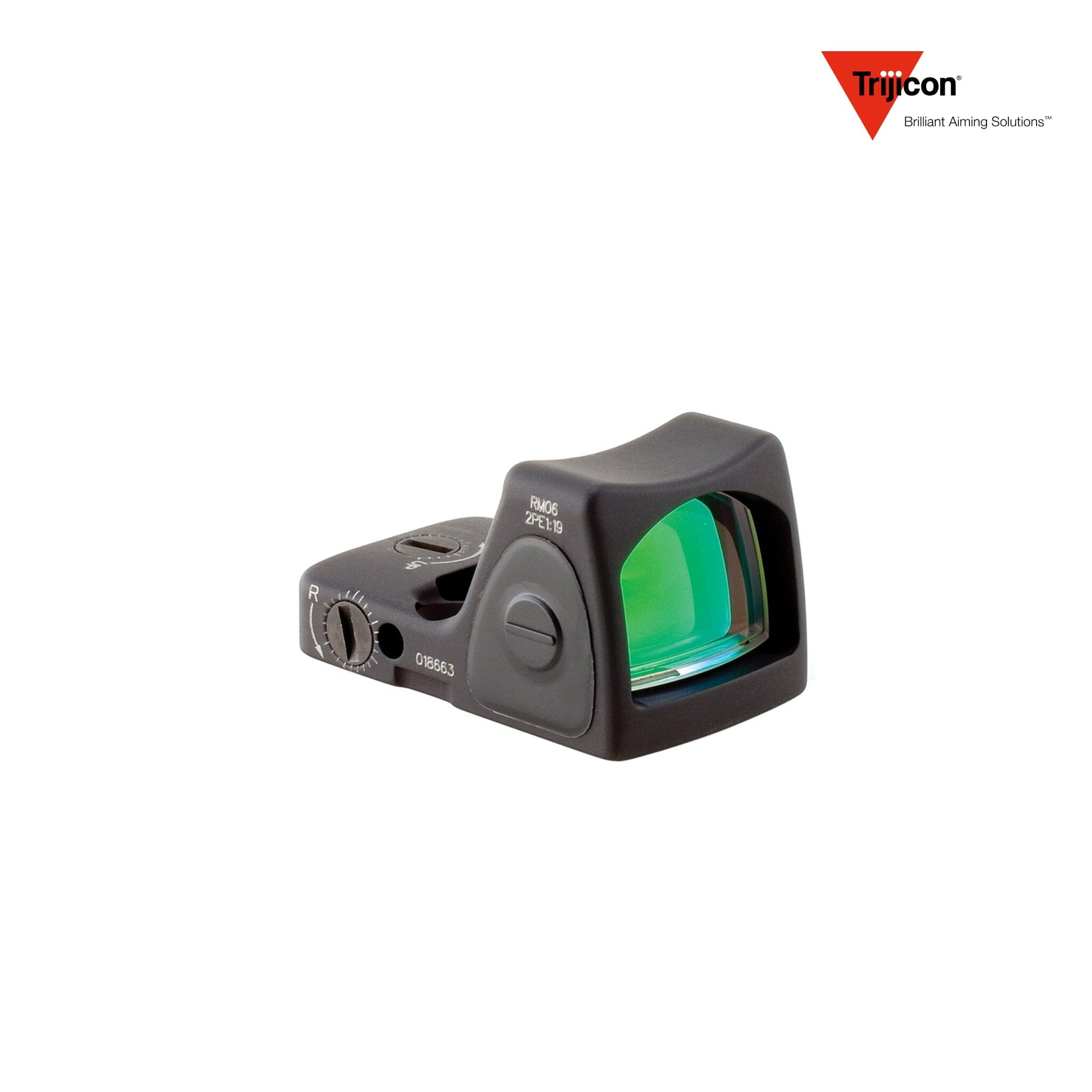 Trijicon RMR Type 2 Red Dot Sight 3.25 MOA Adjustable Dot Reticle Red Dot Sight Trijicon Black 