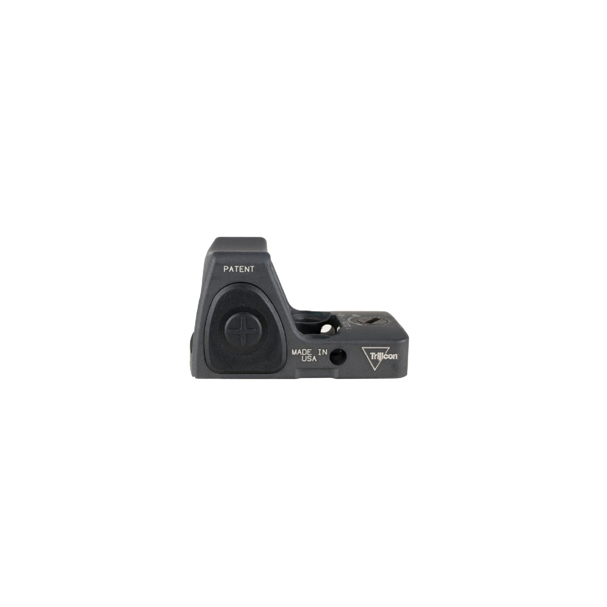 Trijicon RMR Type 2 6.5 MOA red dot sight sniper gray side view