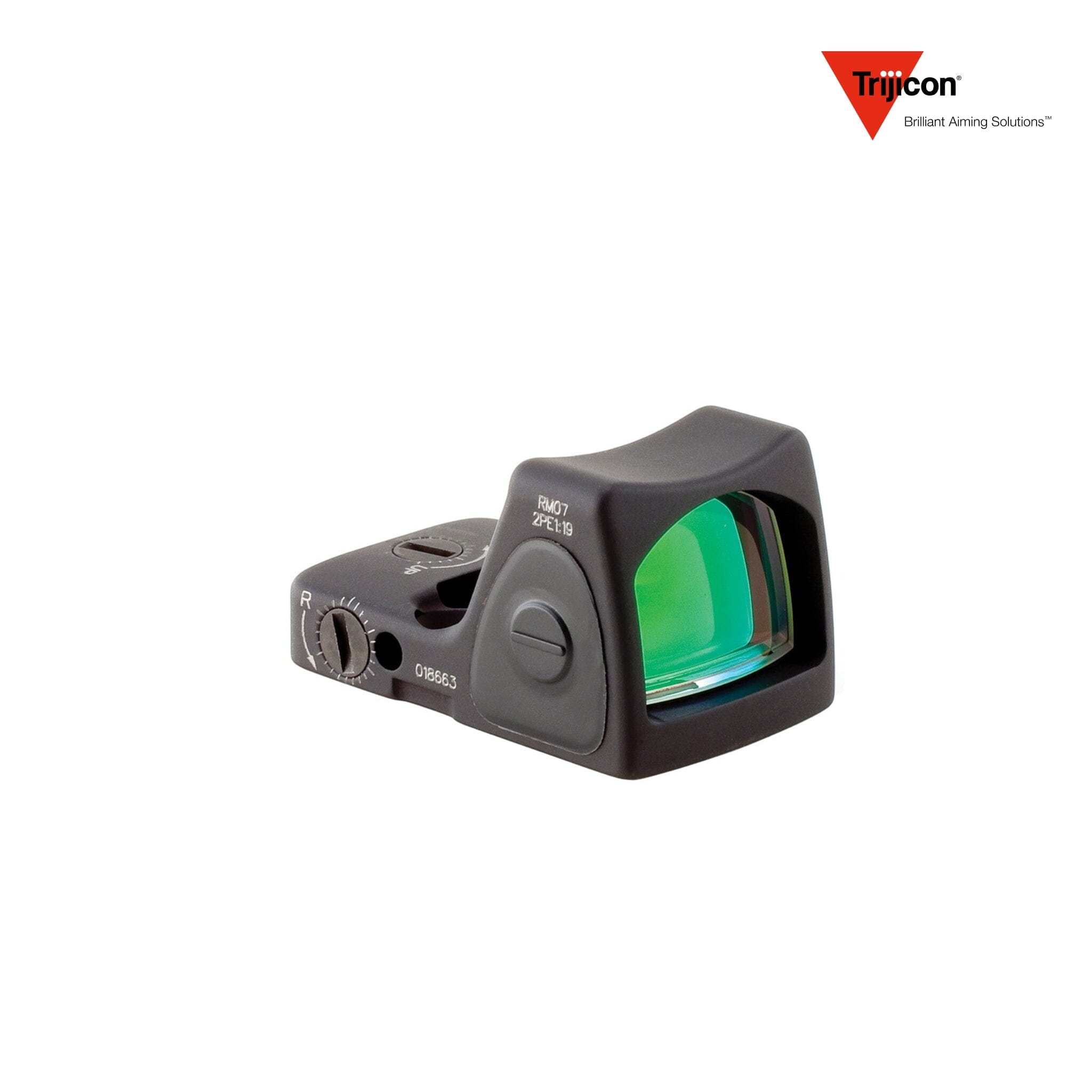 Trijicon RMR Type 2 Red Dot Sight 6.5 MOA Adjustable Dot Reticle Red Dot Sight Trijicon Black 